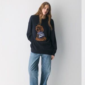 Sunday Best Cotton Charm™ Peggy Icon Sweater navy George size XS